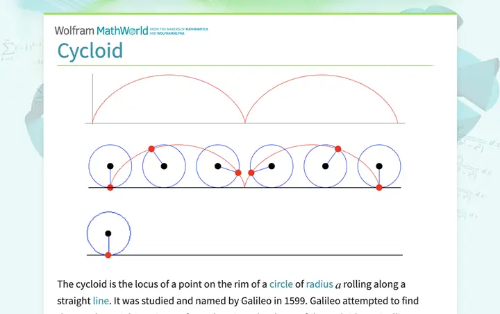 Cách Vẽ Đường Cong Cycloid