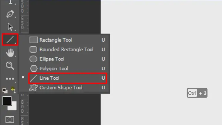 Cách Vẽ Đường Thẳng Photoshop