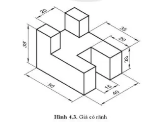 Cách Vẽ Gá Có Rãnh Cách Vẽ Gá Có Rãnh