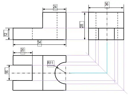 Cách Vẽ Gá Có Rãnh Cách Vẽ Gá Có Rãnh