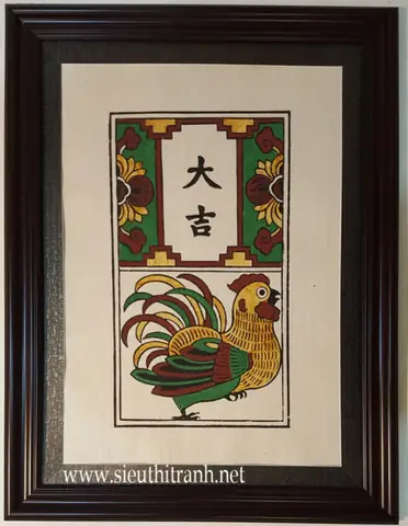 Cách Vẽ Gà Đại Cát