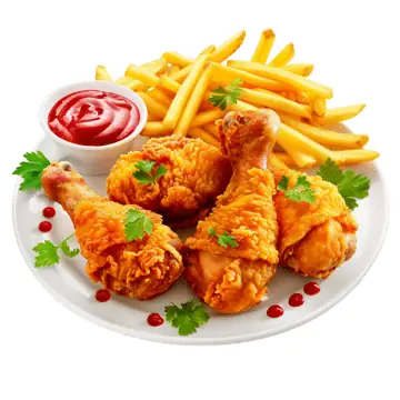 Cách Vẽ Gà Rán Kfc