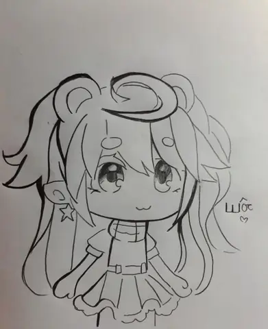 Cách Vẽ Gacha Life Trên Giấy Cách Vẽ Gacha Life Trên Giấy