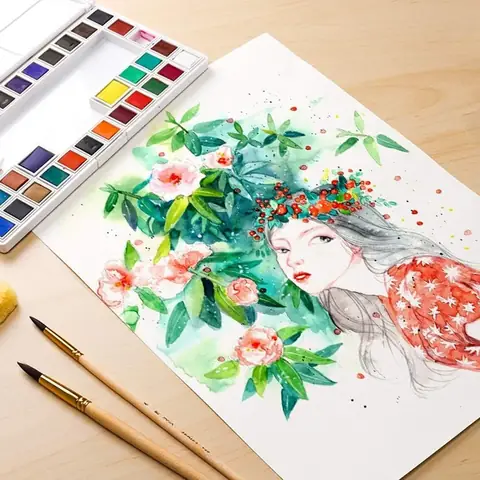 Cách Vẽ Giày Bang Acrylic