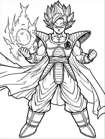Cách Vẽ Goku Cấp 10