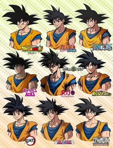 Cách Vẽ Goku Cấp 3
