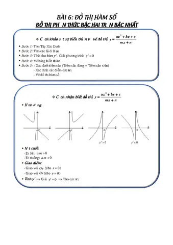 Cách Vẽ Hàm Bậc 1 Cách Vẽ Hàm Bậc 1