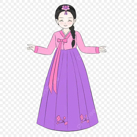 Cách Vẽ Hanbok Đơn Giản Cách Vẽ Hanbok Đơn Giản