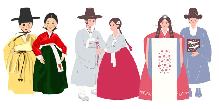 Cách Vẽ Hanbok Đơn Giản Cách Vẽ Hanbok Đơn Giản