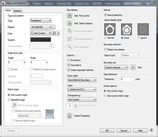 Cách Vẽ Hatch Trong Cad