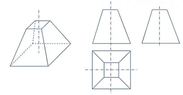 Cách Vẽ Hình Chóp Cụt Đều Cách Vẽ Hình Chóp Cụt Đều