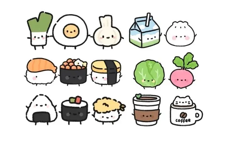 Cách Vẽ Hình Cute Đơn Giản