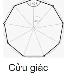 Cách Vẽ Hình Cửu Giác