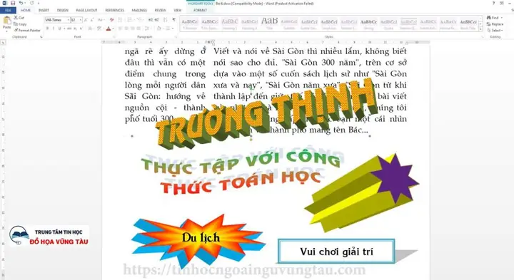 Cách Vẽ Hình Học Trong Word
