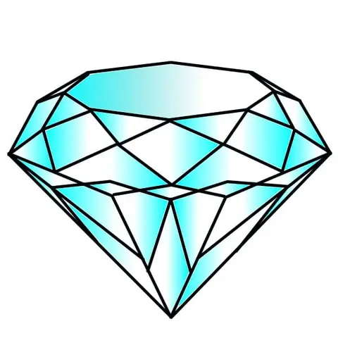 Cách Vẽ Hình Kim Cương