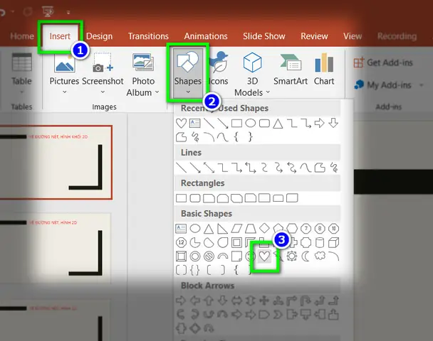 Cách Vẽ Hình Trên Powerpoint
