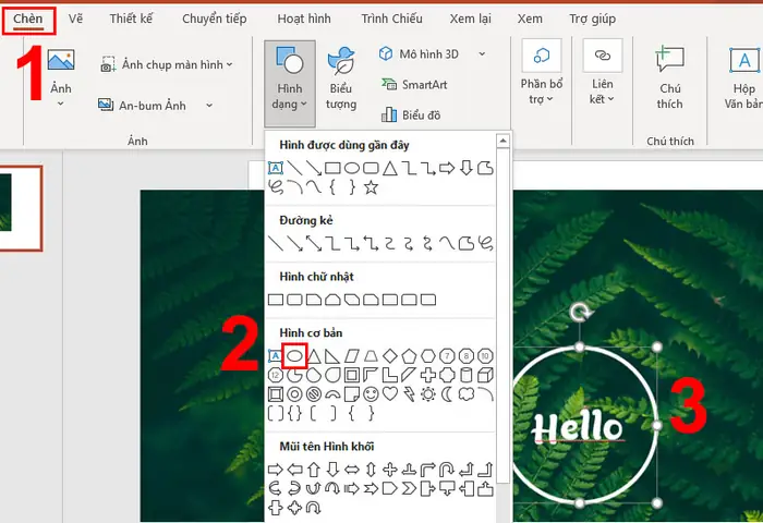 Cách Vẽ Hình Tròn Trong Powerpoint Cách Vẽ Hình Tròn Trong Powerpoint