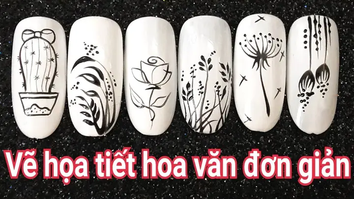 Cách Vẽ Hoa Cọ Nét