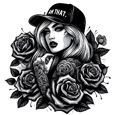 Cách Vẽ Hoa Hồng Tattoo