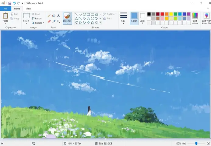 Cách Vẽ Hoa Trên Paint Cách Vẽ Hoa Trên Paint