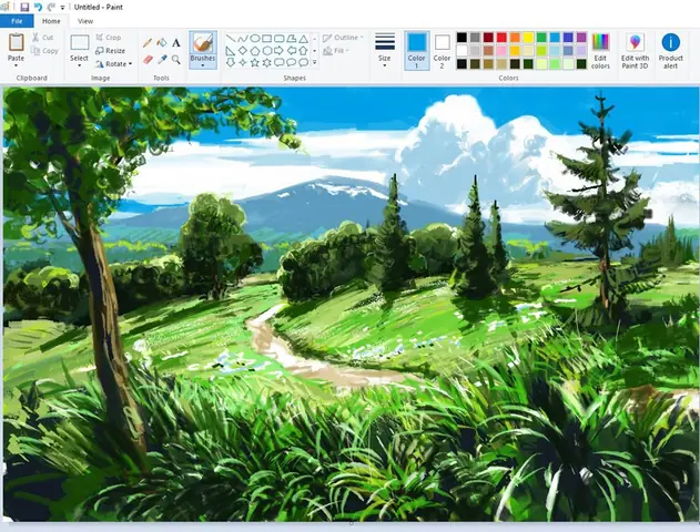 Cách Vẽ Hoa Trên Paint Cách Vẽ Hoa Trên Paint
