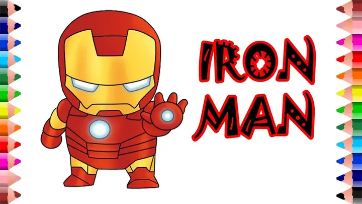 Cách Vẽ Iron Man Chibi Cách Vẽ Iron Man Chibi
