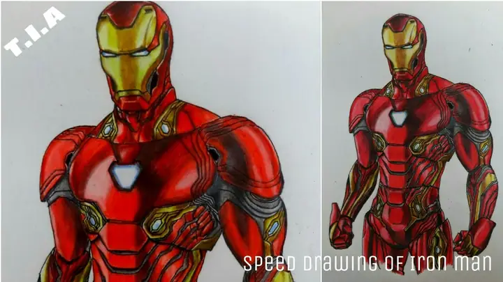 Cách Vẽ Iron Man Mark 50 Cách Vẽ Iron Man Mark 50