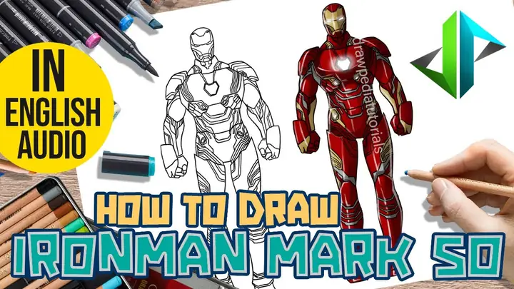 Cách Vẽ Iron Man Mark 50 Cách Vẽ Iron Man Mark 50
