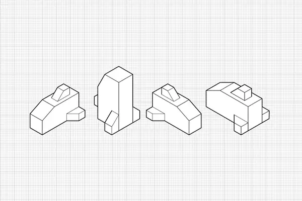 Cách Vẽ Isometric Trong Illustrator