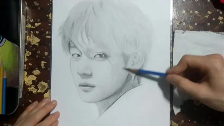 Cách Vẽ Jungkook Đơn Giản Cách Vẽ Jungkook Đơn Giản