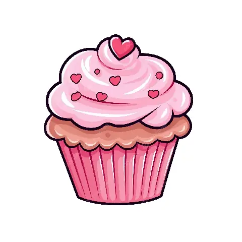 Cách Vẽ Kem Bánh Cupcake