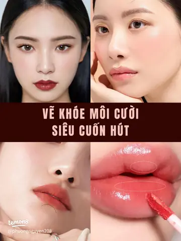 Cách Vẽ Khoé Môi Cười Cách Vẽ Khoé Môi Cười