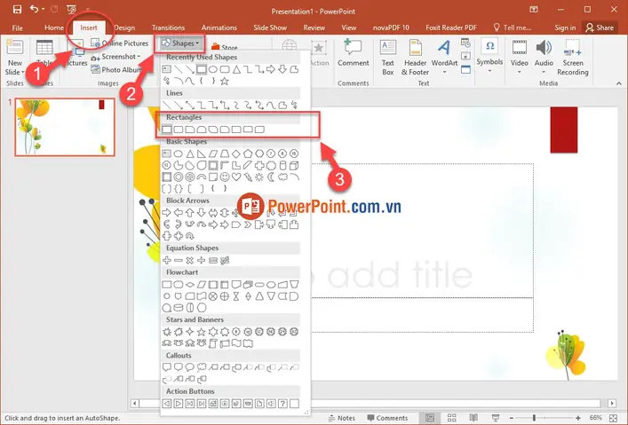 Cách Vẽ Khung Trong Powerpoint