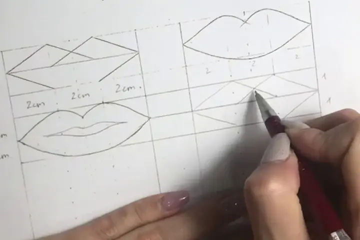 Cách Vẽ Khuôn Môi Đẹp Cách Vẽ Khuôn Môi Đẹp