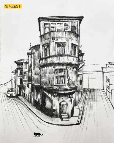 Cách Vẽ Ký Họa Phong Cảnh