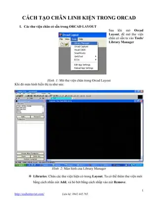 Cách Vẽ Layout Trong Orcad Cách Vẽ Layout Trong Orcad