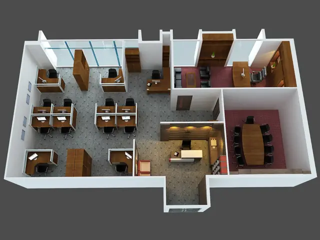 Cách Vẽ Layout Văn Phòng
