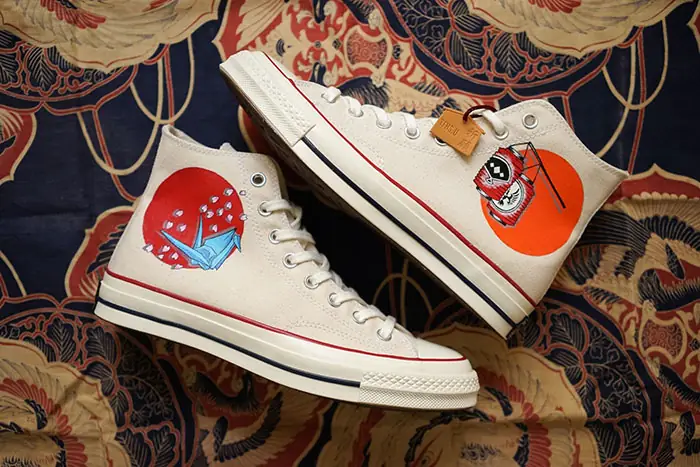 Cách Vẽ Lên Giày Converse
