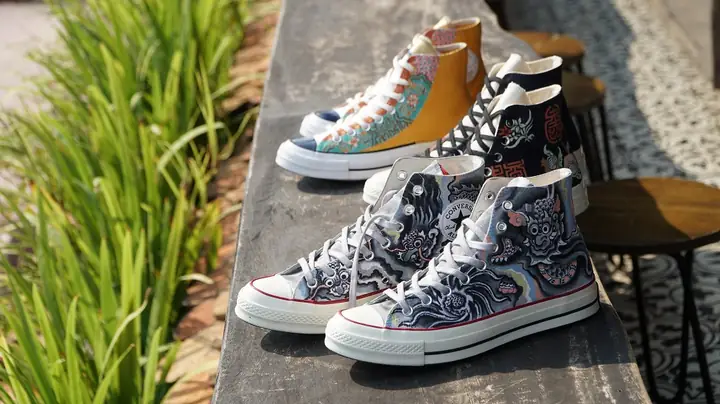 Cách Vẽ Lên Giày Converse