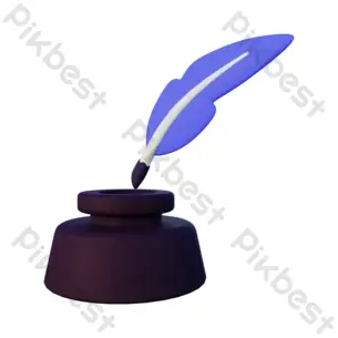 Cách Vẽ Lọ Mực 3d