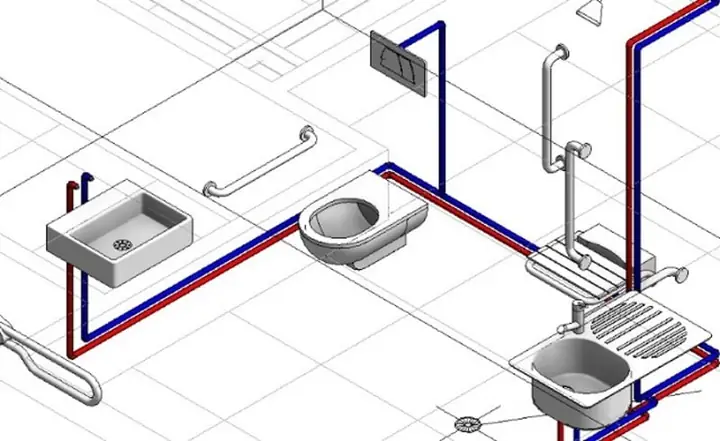 Cách Vẽ Lỗ Thoát Nước