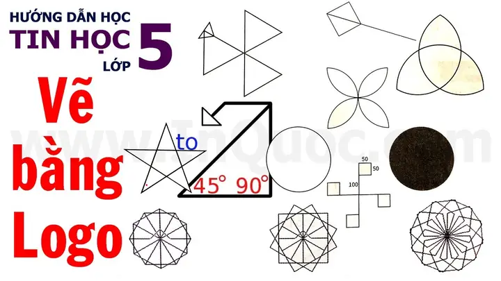 Cách Vẽ Logo Lớp 5