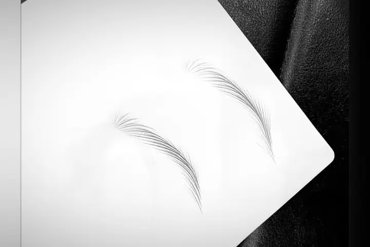 Cách Vẽ Lông Mày Sợi