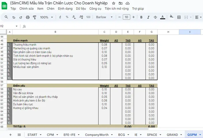 Cách Vẽ Ma Trận Qspm Cách Vẽ Ma Trận Qspm