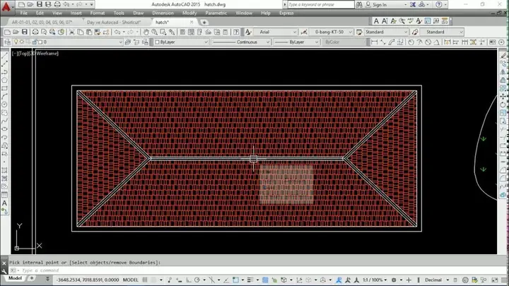 Cách Vẽ Mặt Cắt Trong Cad