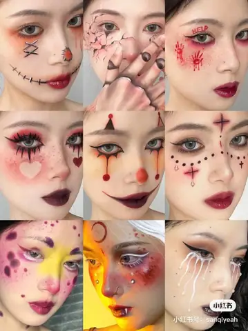 Cách Vẽ Mặt Hóa Trang Halloween