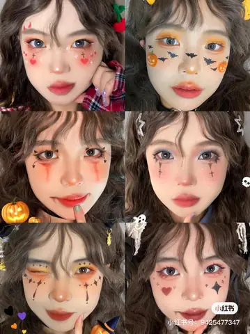 Cách Vẽ Mặt Mèo Halloween