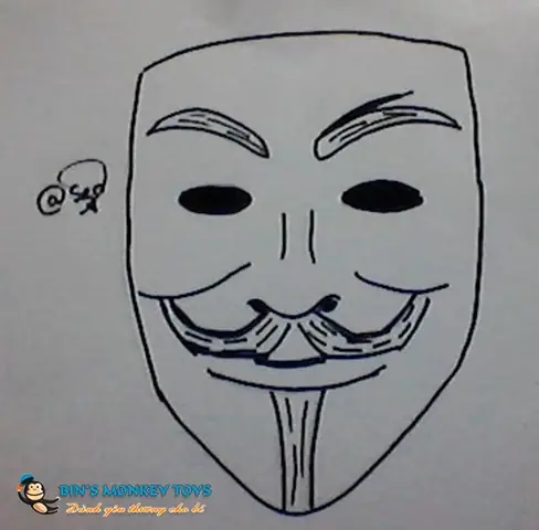 Cách Vẽ Mặt Nạ Hacker Cách Vẽ Mặt Nạ Hacker