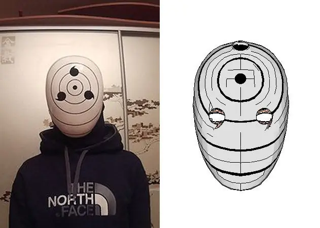 Cách Vẽ Mặt Nạ Obito Cách Vẽ Mặt Nạ Obito