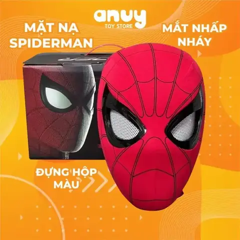 Cách Vẽ Mặt Nạ Spiderman